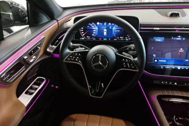 Used Mercedes-Benz E-Class New Energy 2024 E 350 e L Plug-in Hybrid Sedan Steering Wheel