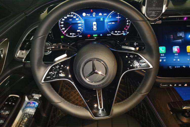 Used Mercedes-Benz E-Class New Energy 2024 E 350 e L Plug-in Hybrid Sedan Steering Wheel