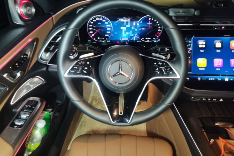 Used Mercedes-Benz E-Class New Energy 2024 E 350 e L Plug-in Hybrid Sedan Steering Wheel