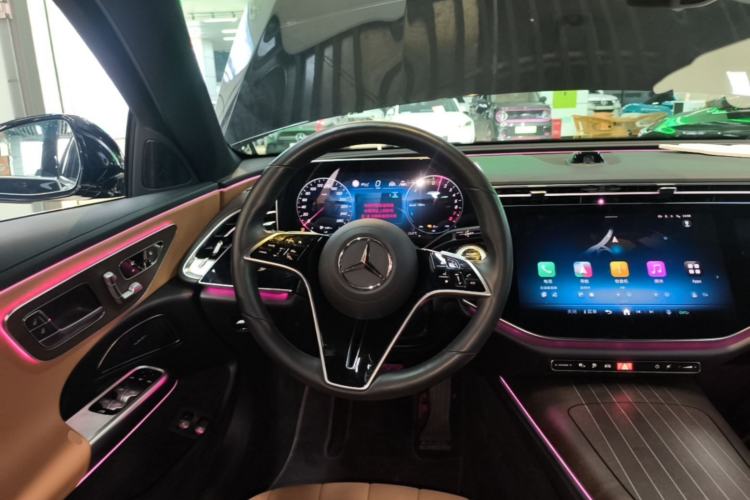 Used Mercedes-Benz E-Class New Energy 2024 E 350 e L Plug-in Hybrid Sedan Steering Wheel