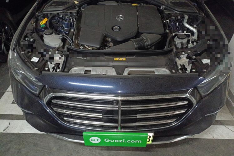 Used Mercedes-Benz E-Class New Energy 2024 E 350 e L Plug-in Hybrid Sedan Engine Bay