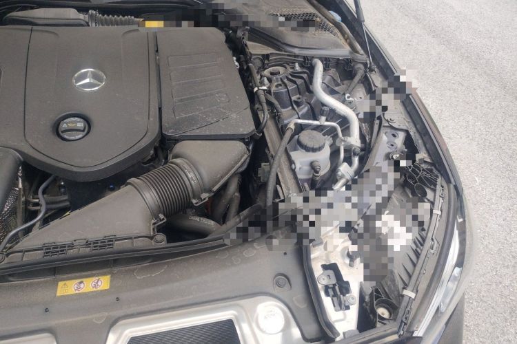 Used Mercedes-Benz E-Class New Energy 2024 E 350 e L Plug-in Hybrid Sports Sedan Engine Bay Left
