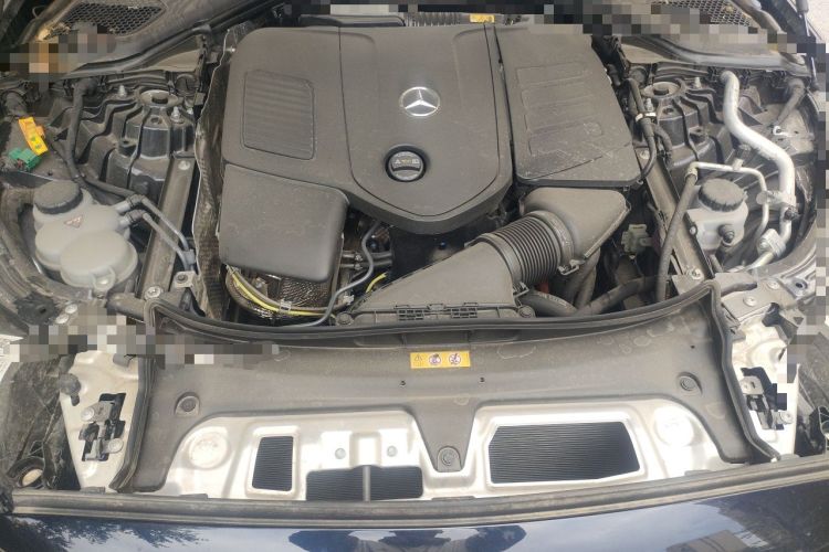 Used Mercedes-Benz E-Class New Energy 2024 E 350 e L Plug-in Hybrid Sports Sedan Engine Bay