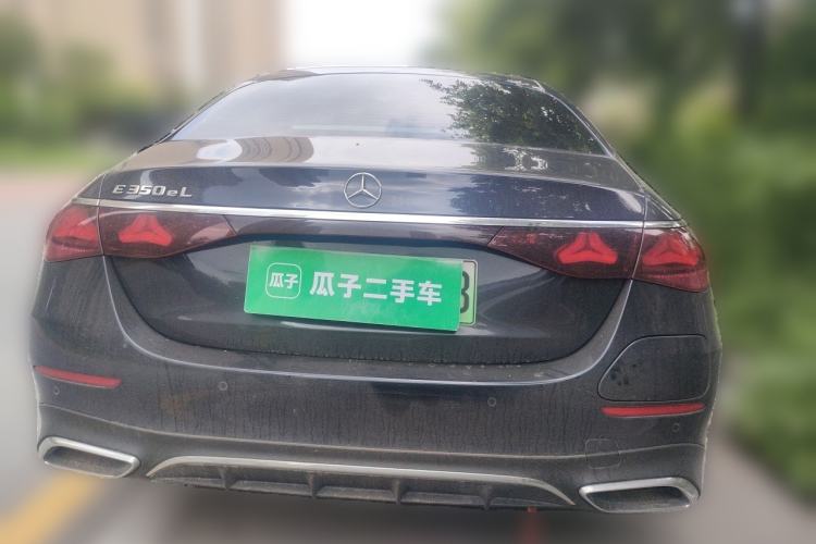 Used Mercedes-Benz E-Class New Energy 2024 E 350 e L Plug-in Hybrid Sports Sedan Rear
