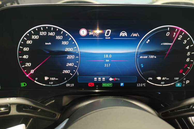 Used Mercedes-Benz E-Class New Energy 2024 E 350 e L Plug-in Hybrid Sedan Instrument Cluster