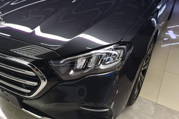 Used Mercedes-Benz E-Class New Energy 2024 E 350 e L Plug-in Hybrid Sedan Left Front Headlight