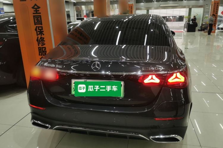 Used Mercedes-Benz E-Class New Energy 2024 E 350 e L Plug-in Hybrid Sports Sedan Rear