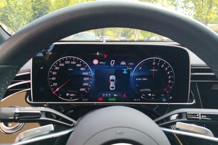 Used Mercedes-Benz E-Class New Energy 2024 E 350 e L Plug-in Hybrid Sedan Instrument Cluster