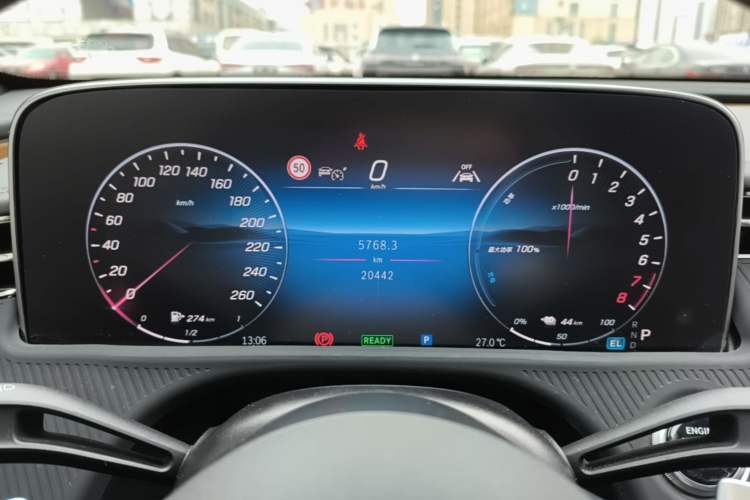 Used Mercedes-Benz E-Class New Energy 2024 E 350 e L Plug-in Hybrid Sedan Instrument Cluster