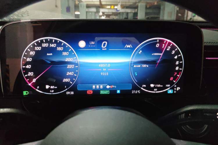 Used Mercedes-Benz E-Class New Energy 2024 E 350 e L Plug-in Hybrid Sports Sedan Instrument Cluster