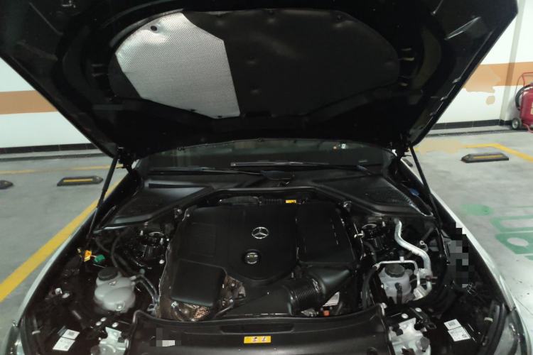 Used Mercedes-Benz E-Class New Energy 2024 E 350 e L Plug-in Hybrid Sedan Engine Bay