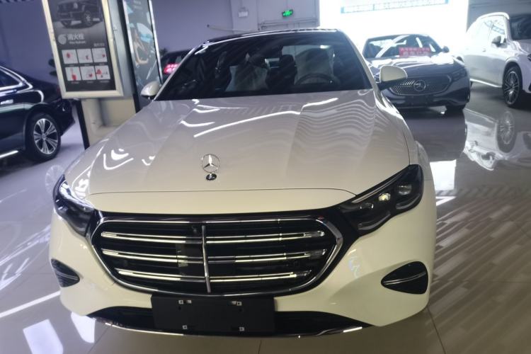 Used Mercedes-Benz E-Class New Energy 2024 E 350 e L Plug-in Hybrid Sedan Front