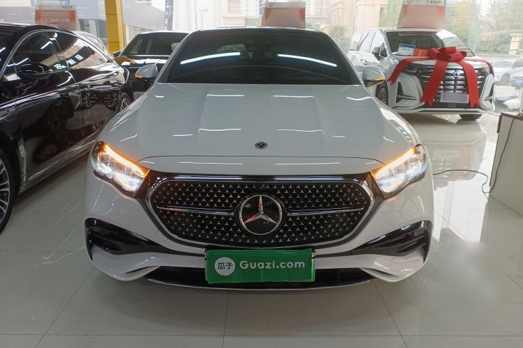 Used Mercedes-Benz E-Class New Energy 2024 E 350 e L Plug-in Hybrid Sports Sedan Front