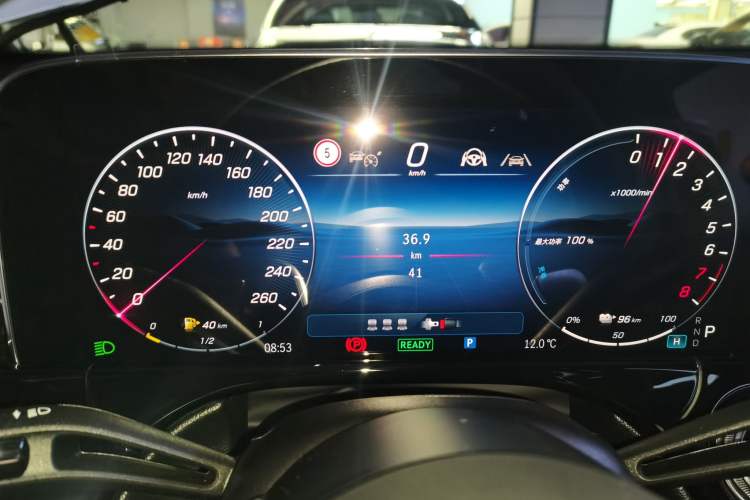 Used Mercedes-Benz E-Class New Energy 2024 E 350 e L Plug-in Hybrid Sedan Instrument Cluster