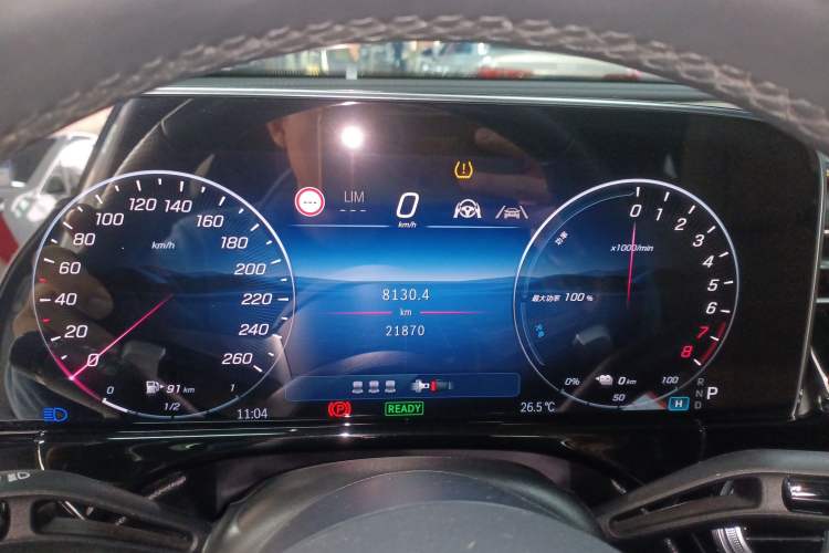 Used Mercedes-Benz E-Class New Energy 2024 E 350 e L Plug-in Hybrid Sports Sedan Instrument Cluster