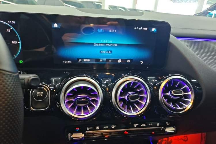 Used Mercedes-Benz EQA 2022 EQA 260 Audio And AC Panel