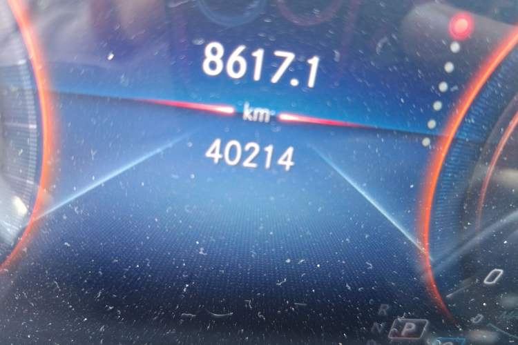 Used Mercedes-Benz EQA 2022 EQA 260 Odometer Close Up