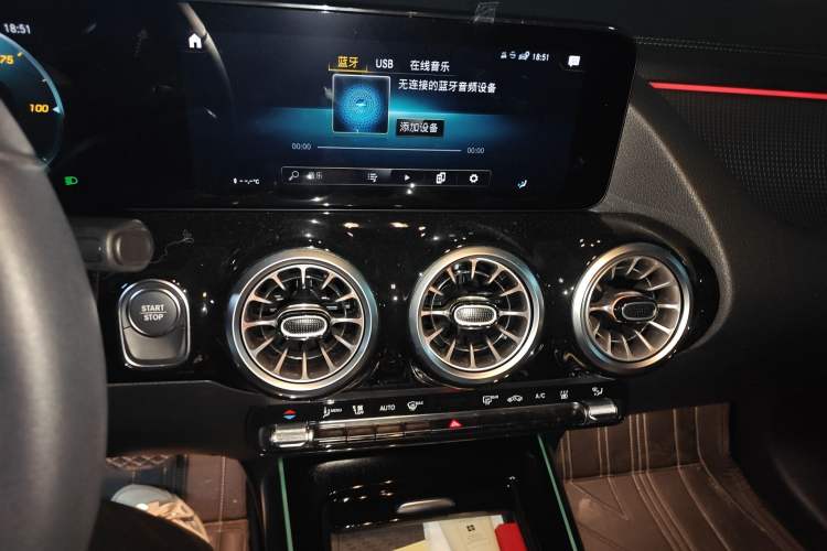 Used Mercedes-Benz EQA 2022 EQA 260 Audio And AC Panel
