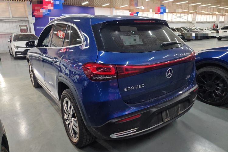 Used Mercedes-Benz EQA 2022 EQA 260 Rear Left 45 Deg