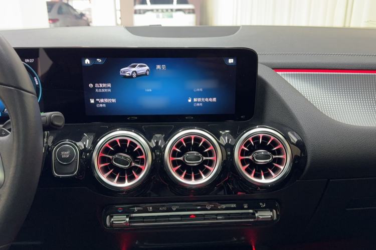 Used Mercedes-Benz EQA 2022 EQA 260 Audio And AC Panel