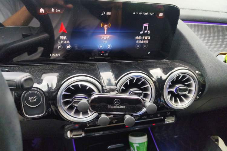Used Mercedes-Benz EQA 2022 EQA 260 Audio And AC Panel