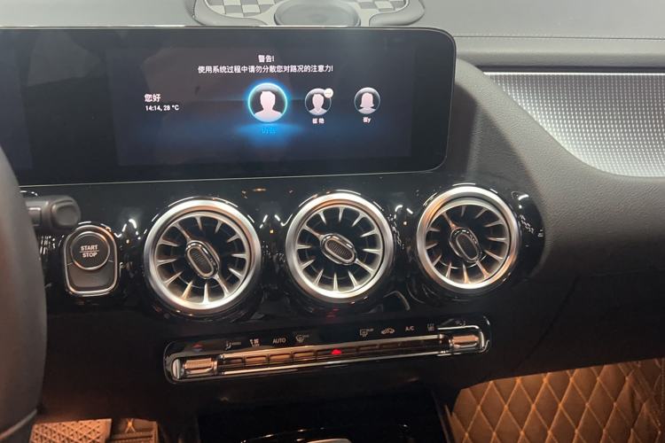 Used Mercedes-Benz EQA 2022 EQA 260 Audio And AC Panel