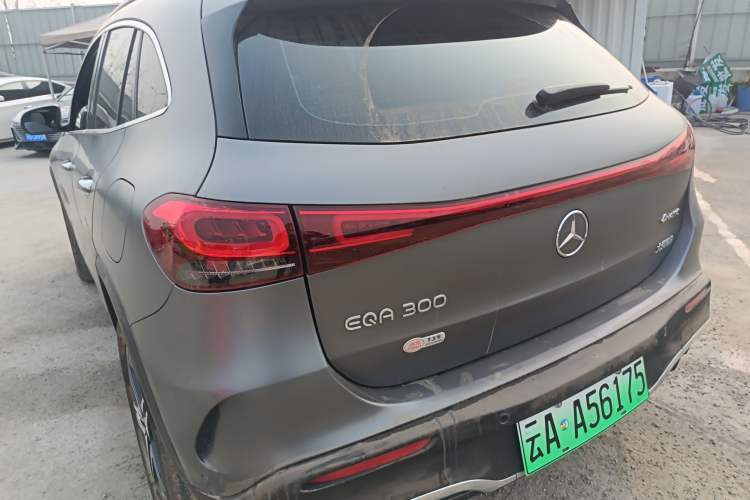 Used Mercedes-Benz EQA 2022 EQA 300 4MATIC Launch Edition Rear Left 45 Deg