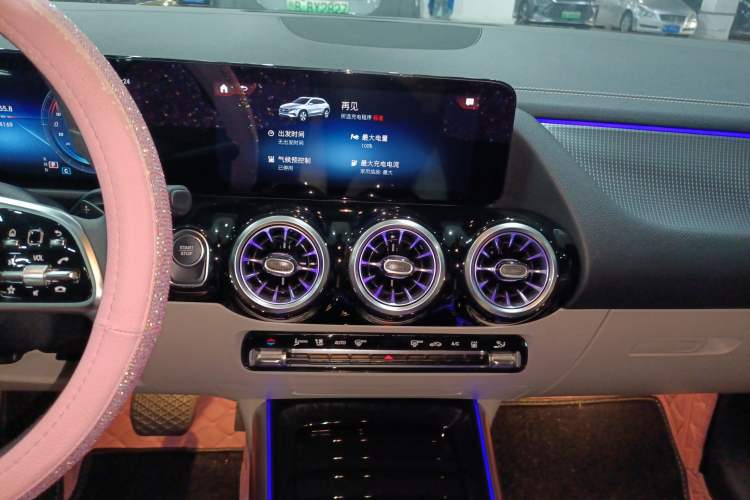 Used Mercedes-Benz EQA 2022 EQA 260 Audio And AC Panel