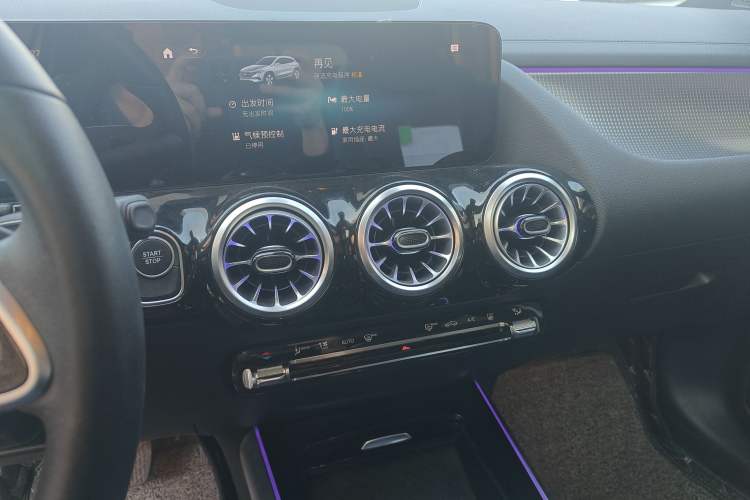 Used Mercedes-Benz EQA 2022 EQA 260 Audio And AC Panel