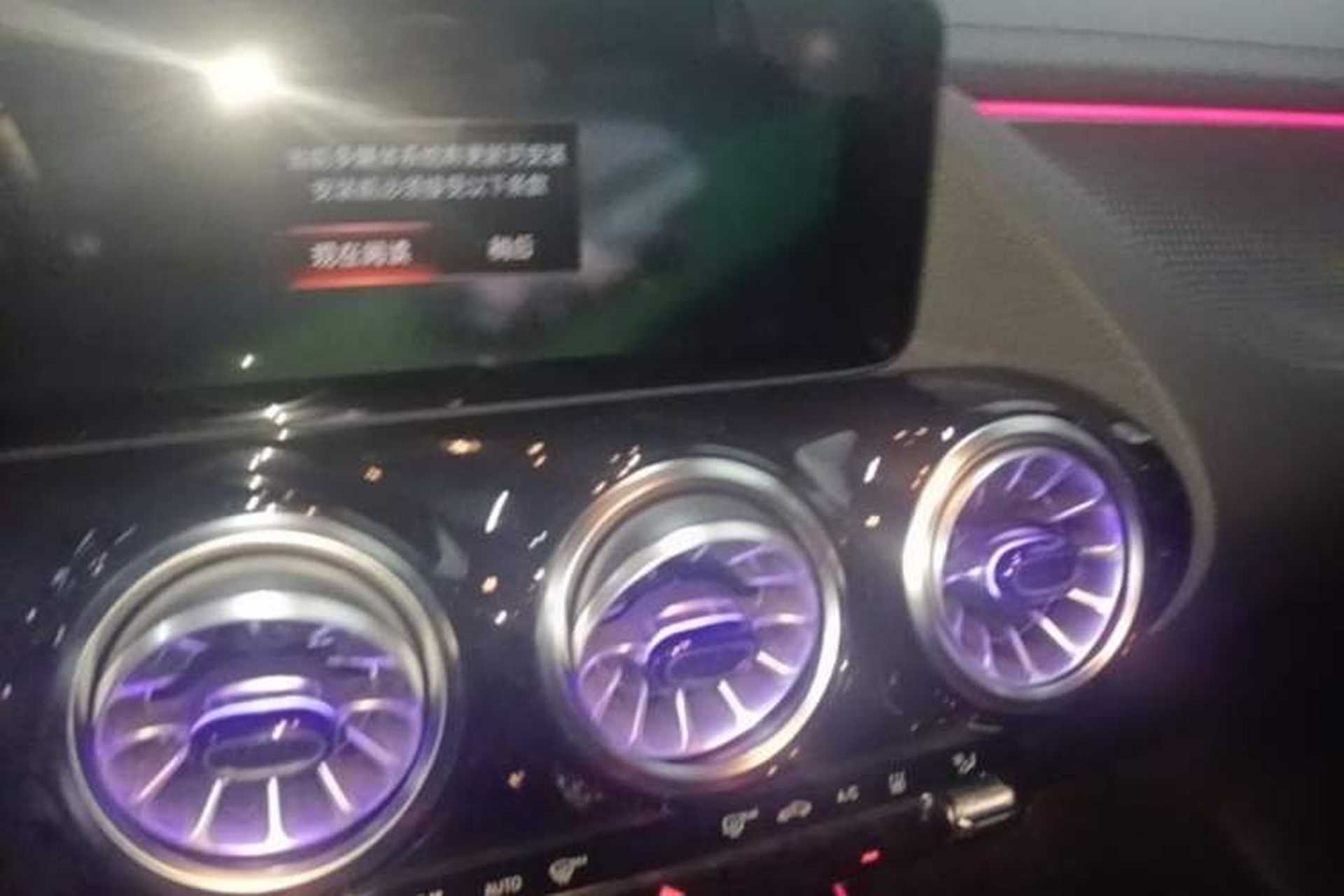 Used Mercedes-Benz EQA 2022 EQA 260 Audio And AC Panel
