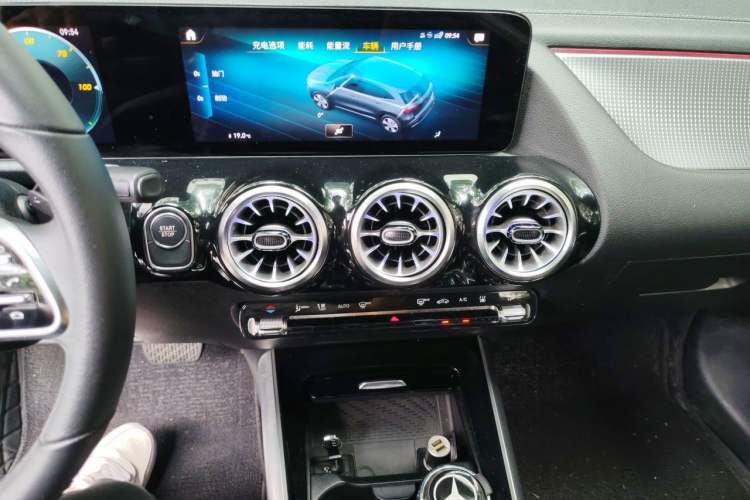 Used Mercedes-Benz EQA 2022 EQA 260 Audio And AC Panel
