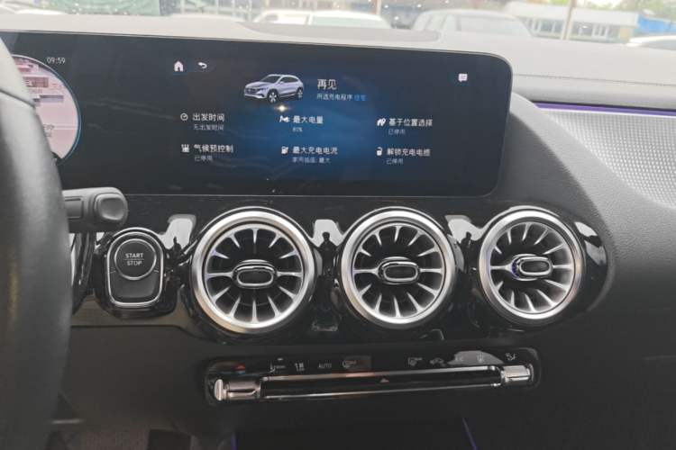 Used Mercedes-Benz EQA 2022 EQA 260 Audio And AC Panel