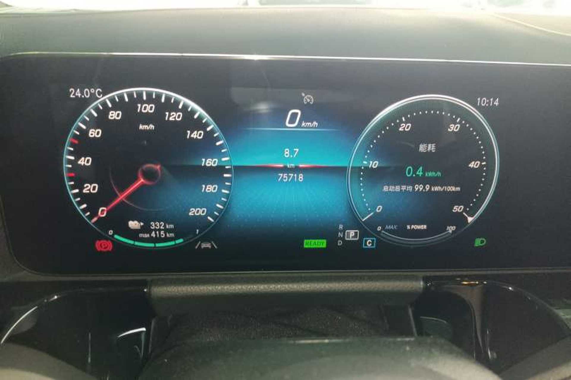 Used Mercedes-Benz EQA 2022 EQA 300 4MATIC Launch Edition Instrument Cluster