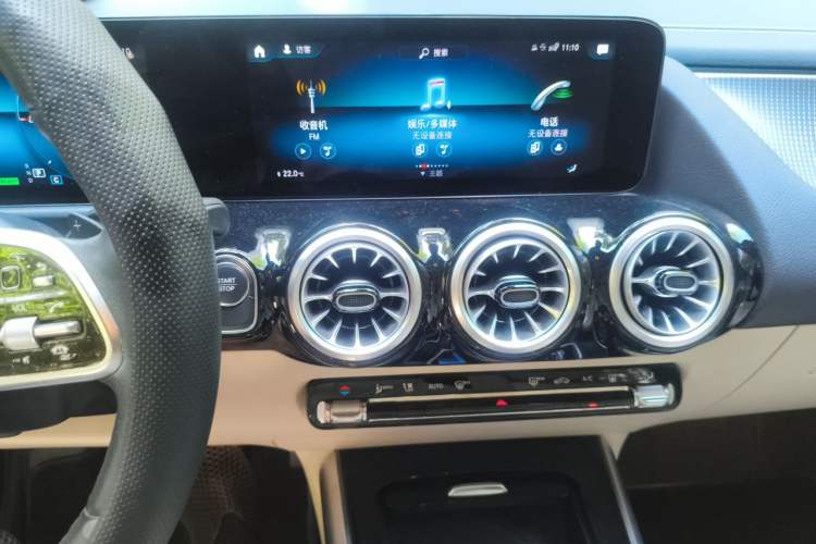 Used Mercedes-Benz EQA 2022 EQA 260 Audio And AC Panel