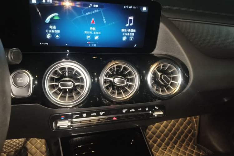 Used Mercedes-Benz EQA 2023 EQA 260 Audio And AC Panel