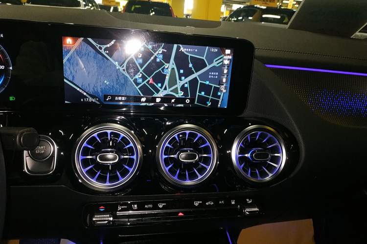 Used Mercedes-Benz EQA 2023-Year Restyled EQA 260 Audio And AC Panel