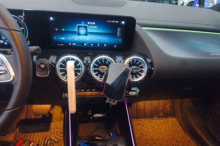 Used Mercedes-Benz EQA 2023-Year Restyled EQA 260 Audio And AC Panel