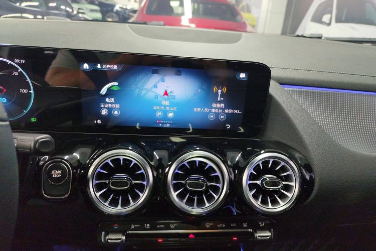 Used Mercedes-Benz EQA 2023 EQA 260 Audio And AC Panel