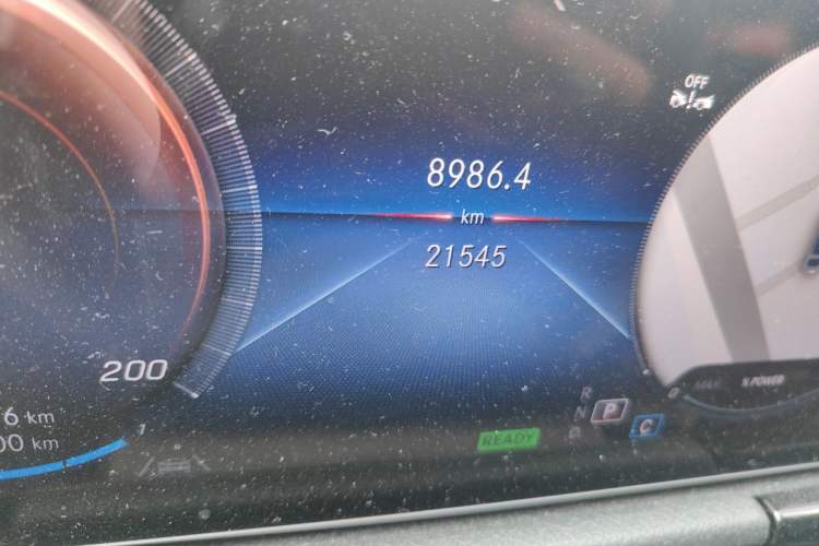 Used Mercedes-Benz EQA 2023 EQA 260 Odometer Close Up