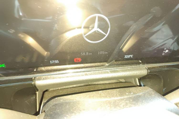 Used Mercedes-Benz EQA 2025 EQA 260 Odometer Close Up