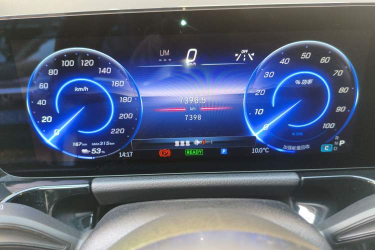 Used Mercedes-Benz EQA 2025 EQA 260 Odometer Close Up