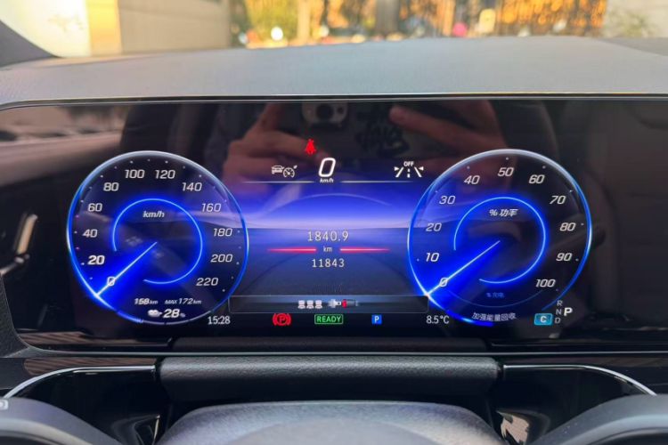 Used Mercedes-Benz EQA 2025 EQA 260 Odometer Close Up