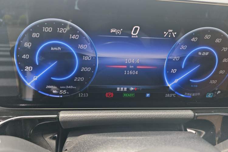 Used Mercedes-Benz EQA 2025 EQA 260 Odometer Close Up