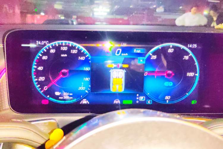 Used Mercedes-Benz EQB 2022 EQB 350 4MATIC First Edition Special Version Instrument Cluster