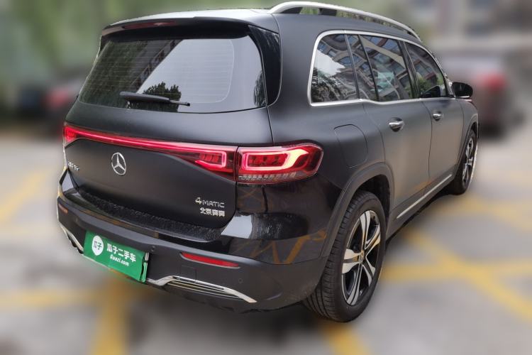 Used Mercedes-Benz EQB 2022 EQB 350 4MATIC Rear Right 45 Deg
