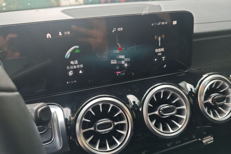 Used Mercedes-Benz EQB 2022 EQB 260 Audio And AC Panel