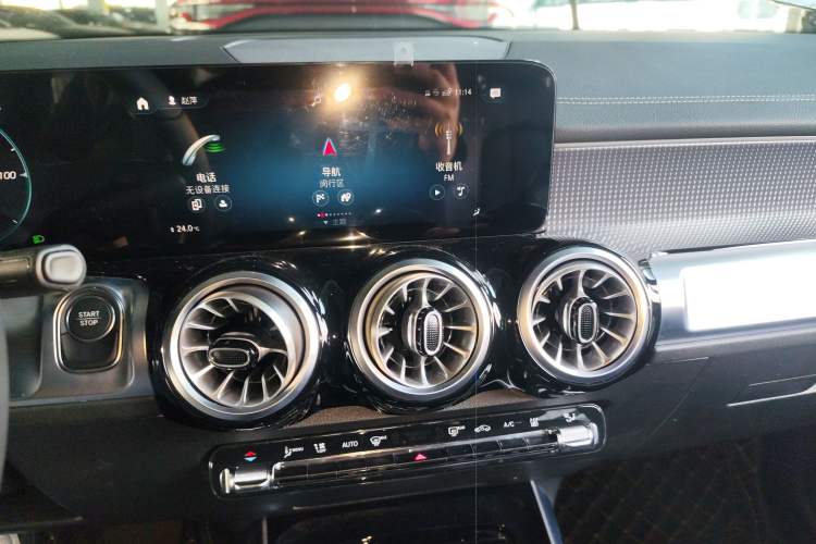 Used Mercedes-Benz EQB 2022 EQB 260 Audio And AC Panel