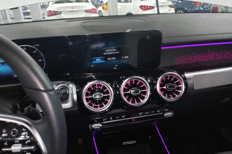 Used Mercedes-Benz EQB 2022 EQB 350 4MATIC Audio And AC Panel