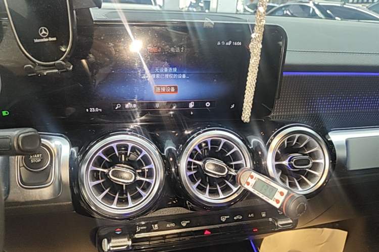 Used Mercedes-Benz EQB 2022 EQB 260 Audio And AC Panel