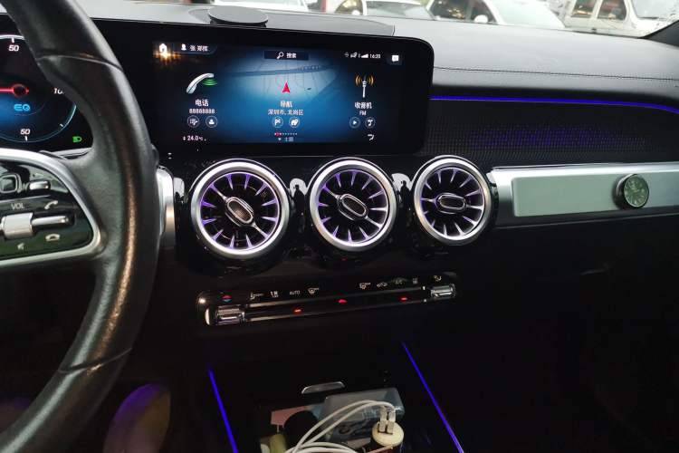 Used Mercedes-Benz EQB 2023 EQB 260 Audio And AC Panel